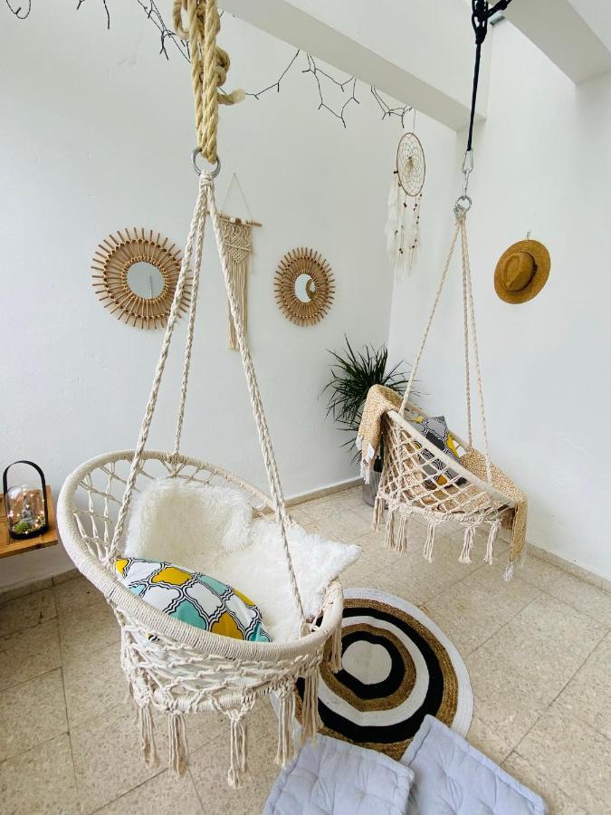 Boho-Chic One Bedroom Flat In Engomi Exteriör bild